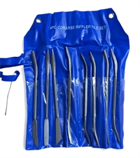 Italienske raspe - sæt med 8 stk - fedtstenssæt/værktøj